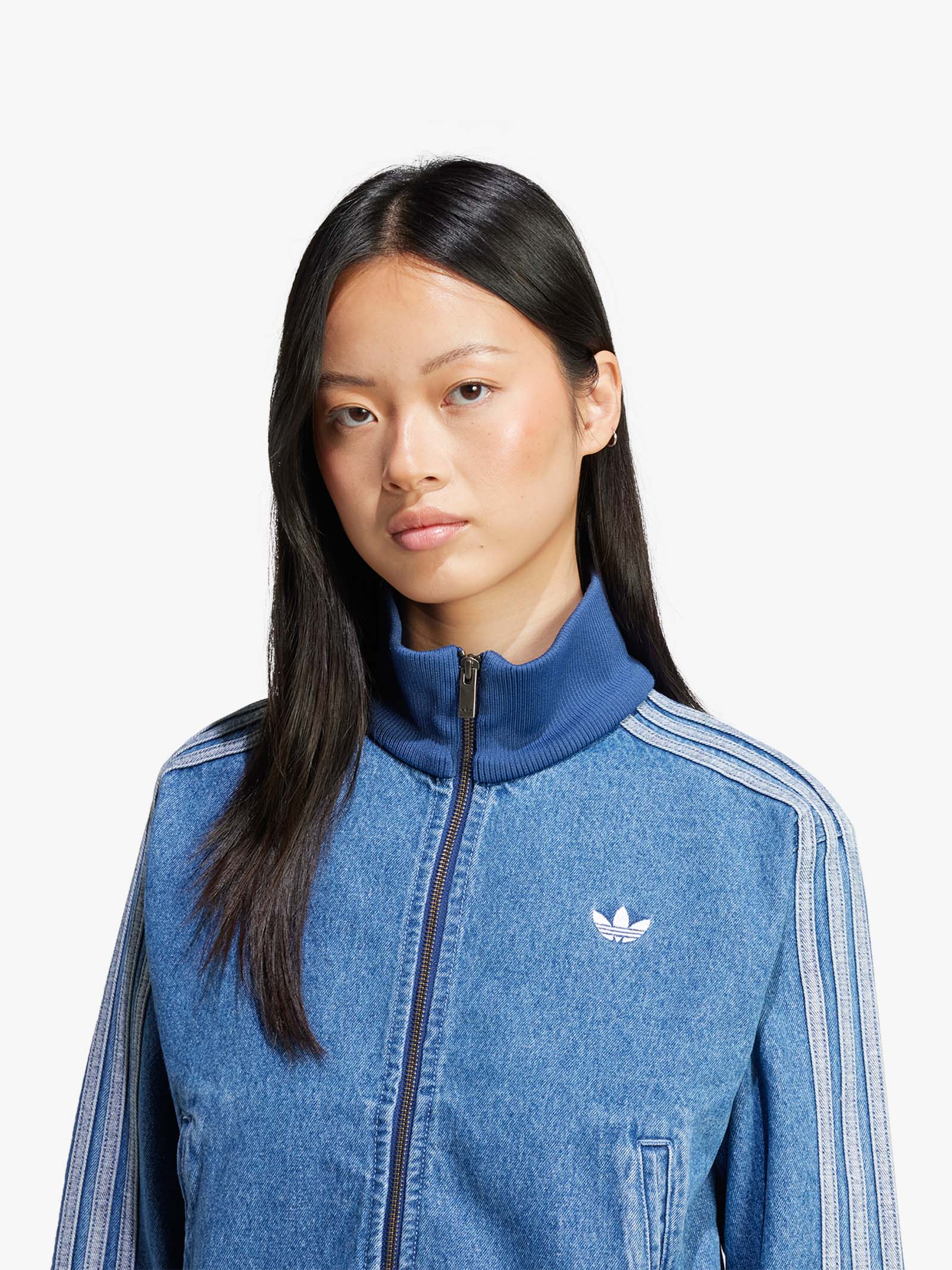 ADIDAS DENIM Jackets TT JD2570 Women's Blue