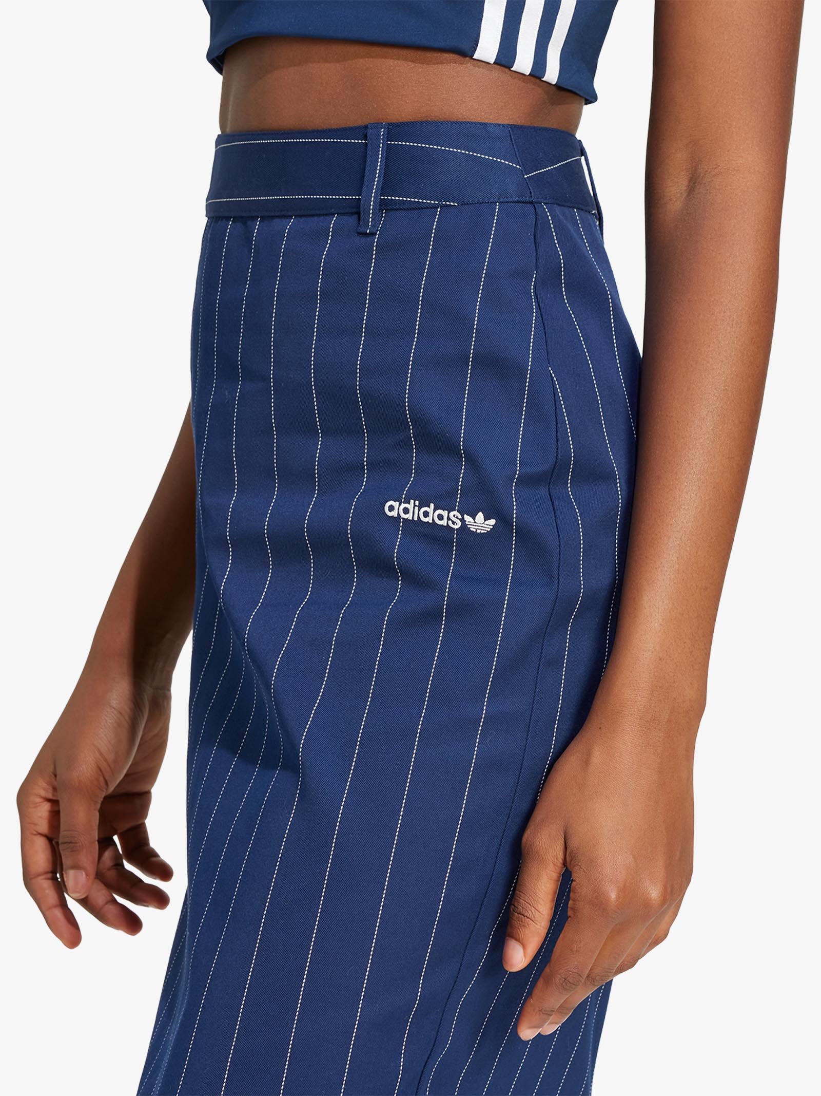 ADIDAS Midi Skirts PENCIL SKIRT JD2576 Women's Blue