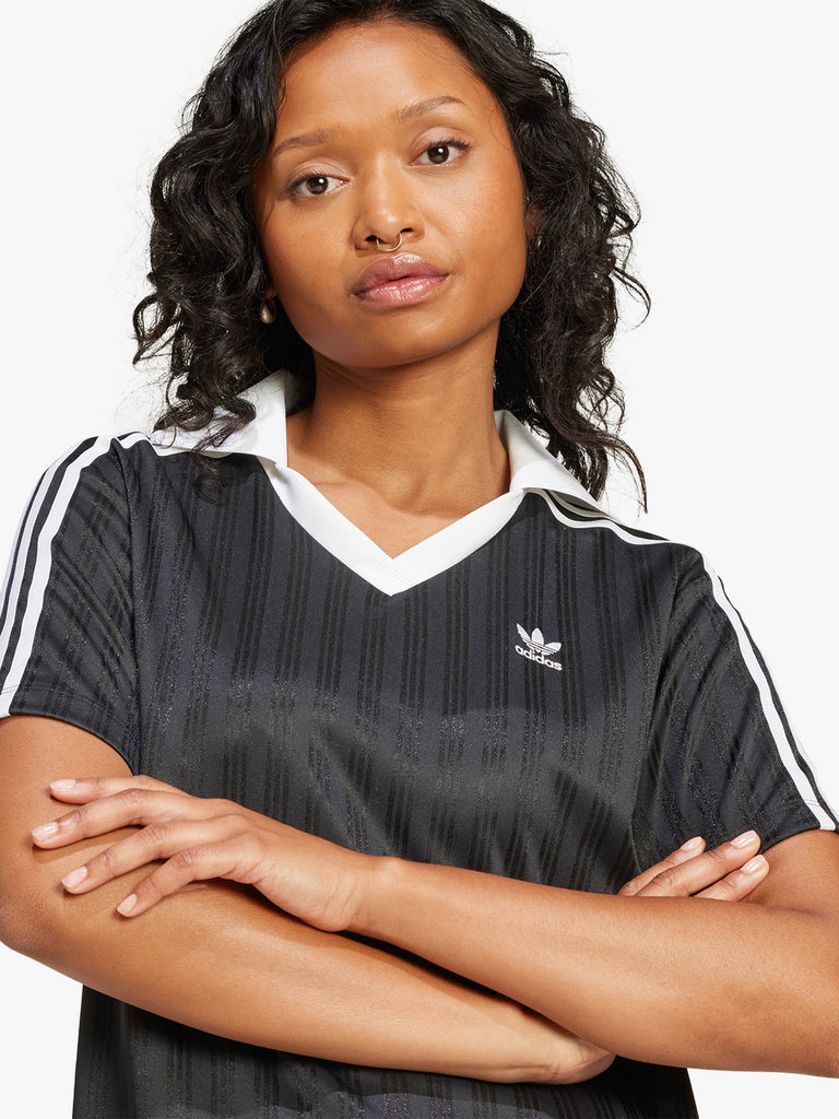 ADIDAS Abiti corti V-NECK SS DRESS JD2599 Donna Nero