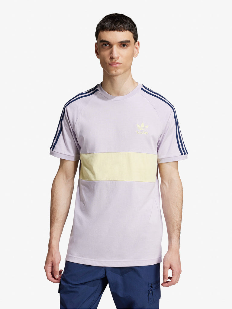 ADIDAS T-shirt 3S PANEL TEE JD4278 Uomo Lilla