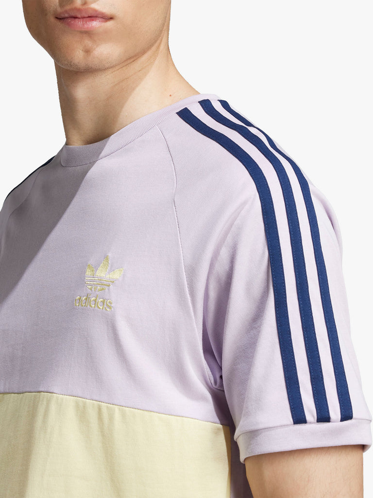 ADIDAS T-shirt 3S PANEL TEE JD4278 Uomo Lilla