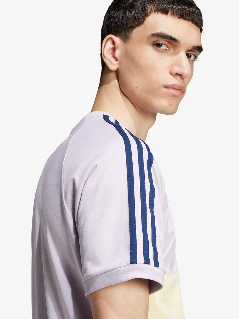 ADIDAS T-shirt 3S PANEL TEE JD4278 Uomo Lilla