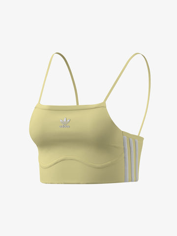 ADIDAS Top 3S BRA TOP JD5010 Donna Giallo