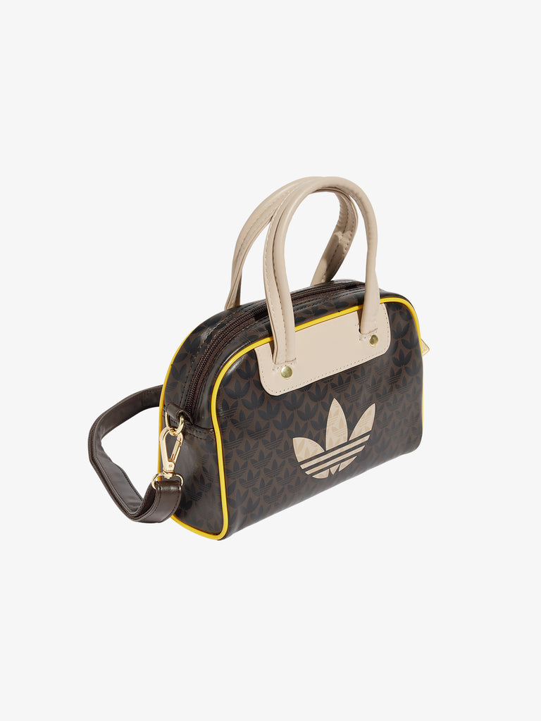 ADIDAS Borse MONO MINI BOWLI Donna Poliuretano Marrone