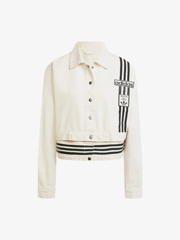 ADIDAS giubbotti denim track top donna multicolor cotone