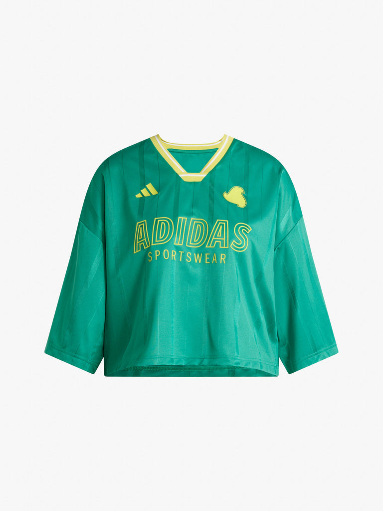 ADIDAS t-shirt w tiro q2 bf t donna verde poliestere