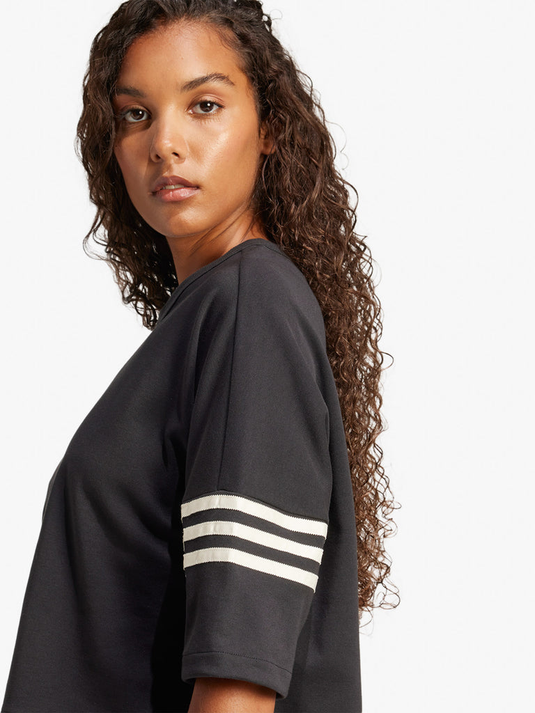 ADIDAS T-shirt NEUCL Donna Nero Cotone