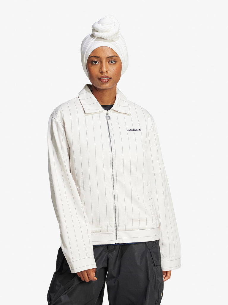 ADIDAS Giubbotti PINSTRIPE H JKT JJ3476 Donna Bianco