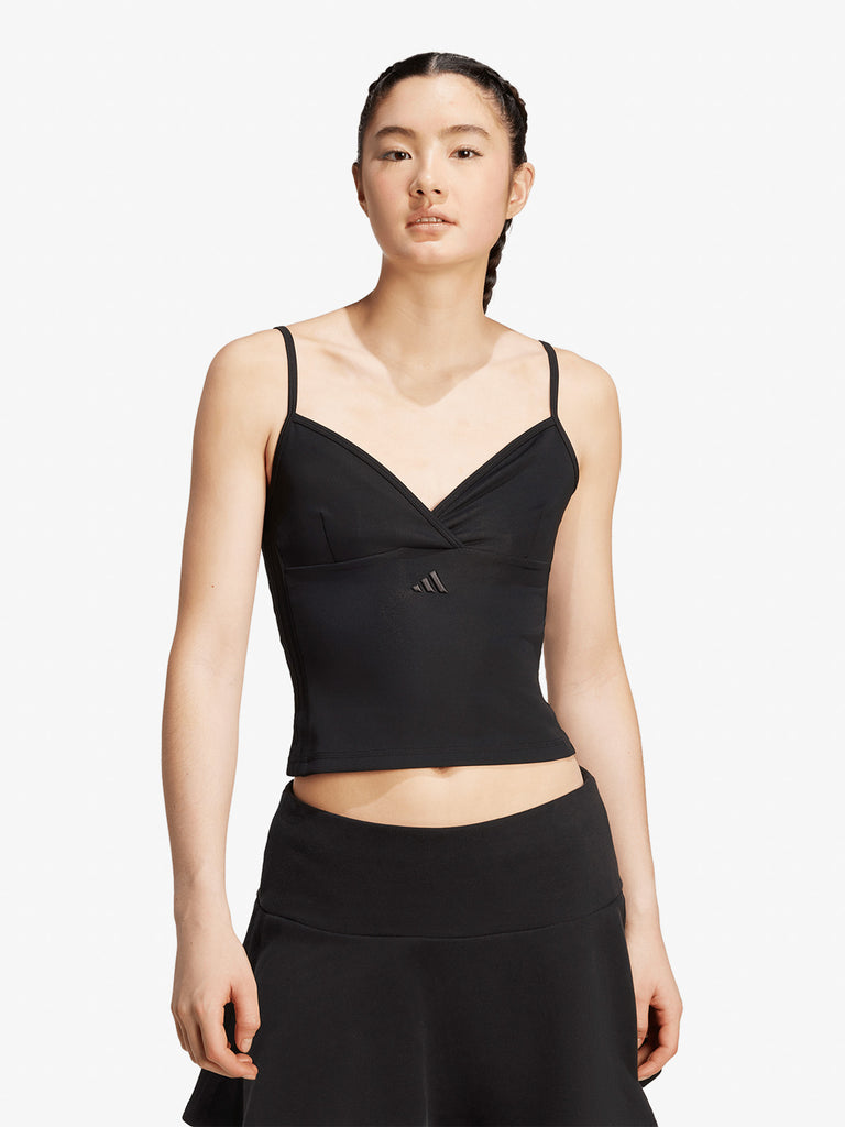 ADIDAS top coquette donna nero