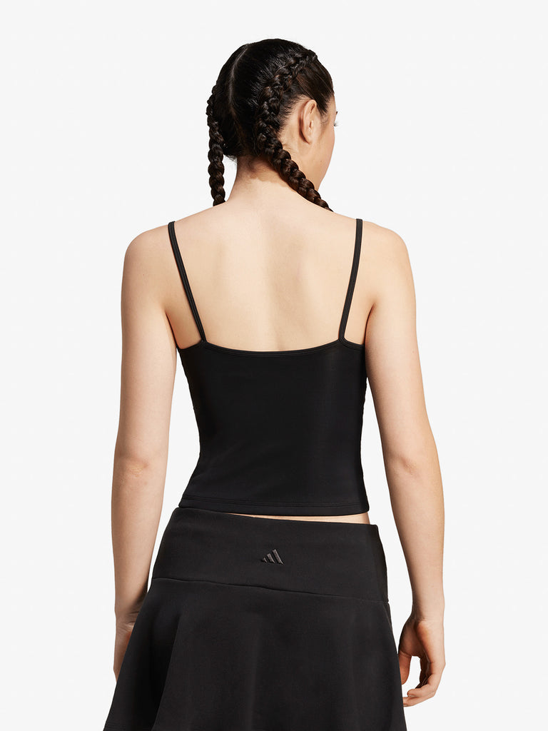 ADIDAS top coquette donna nero