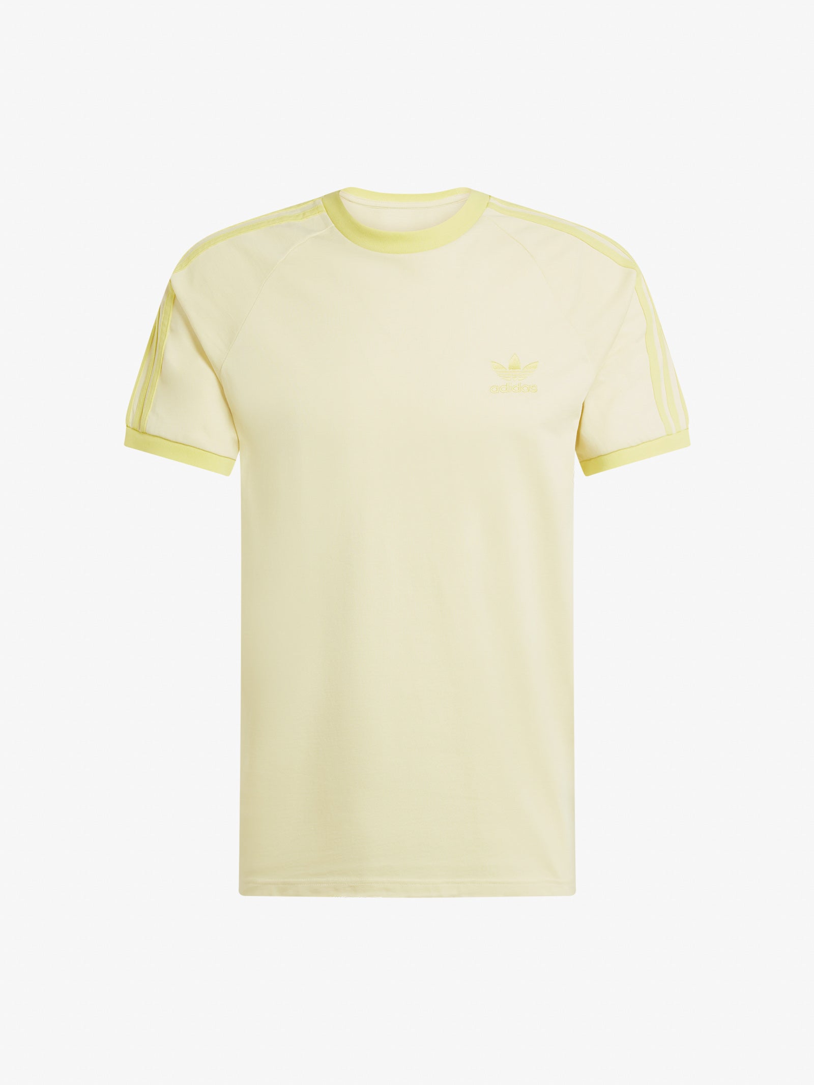 ★adidas/3S Tシャツ/JN7021 ADIDAS Yellow Men's 3-STRIPES TEE JN7021 T-shirt