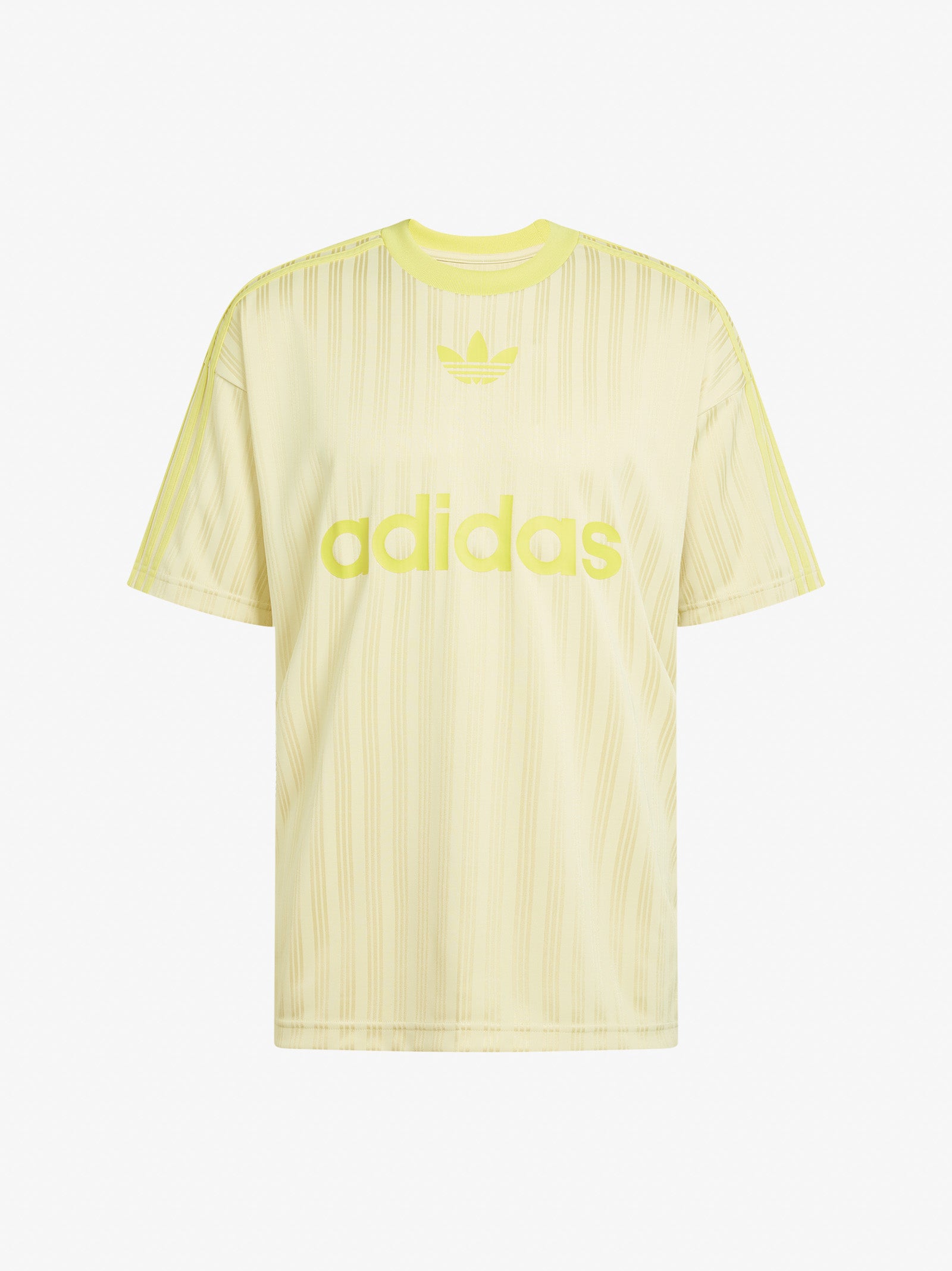 Tシャツ・カットソー adidas Poly T-shirt Powder Yellow JP1026 adidas Originals t-shirt Adicolor Poly T yellow color