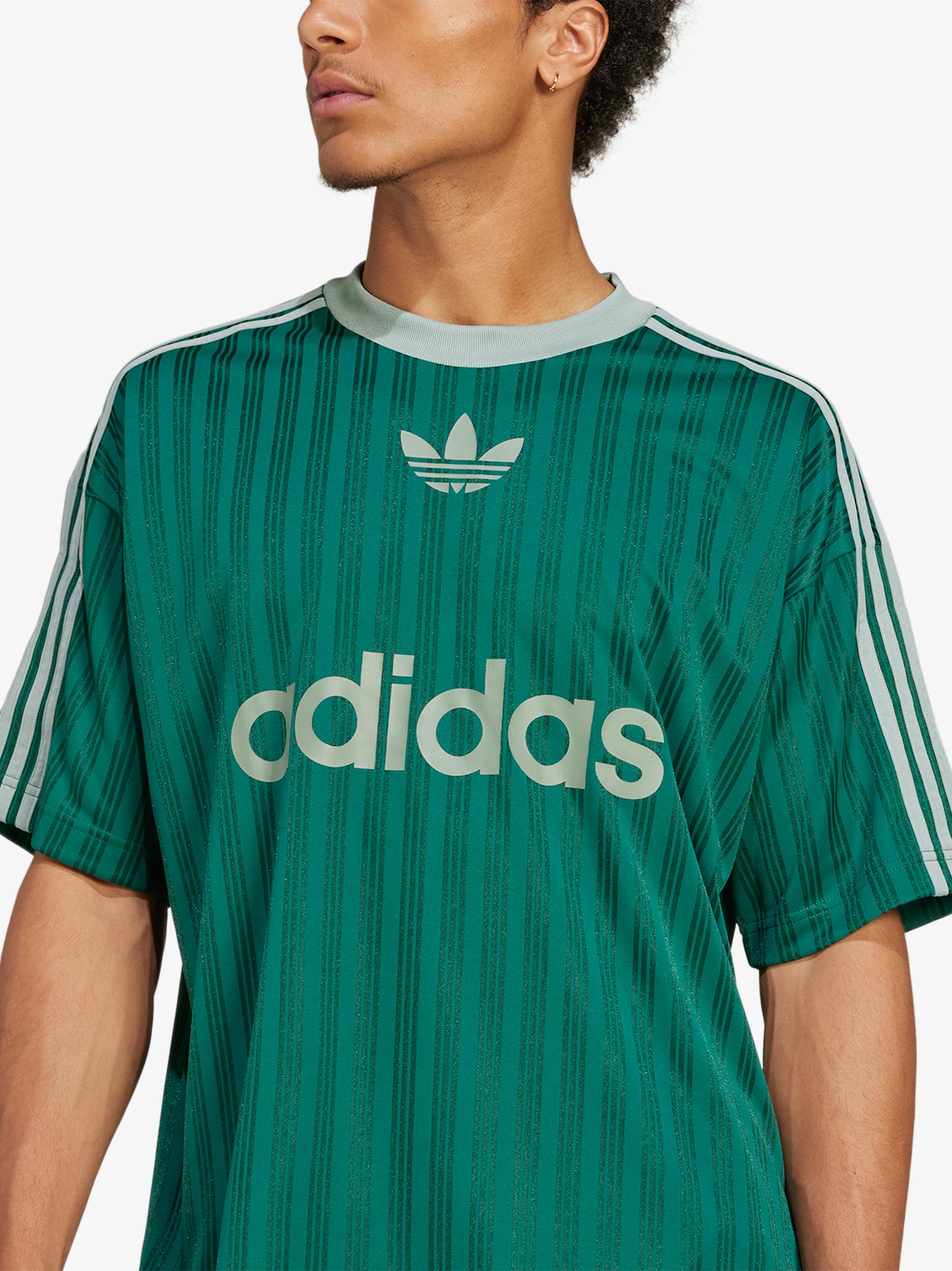 ADIDAS Green Men's ADICOLOR POLY T JP1028 T-shirt