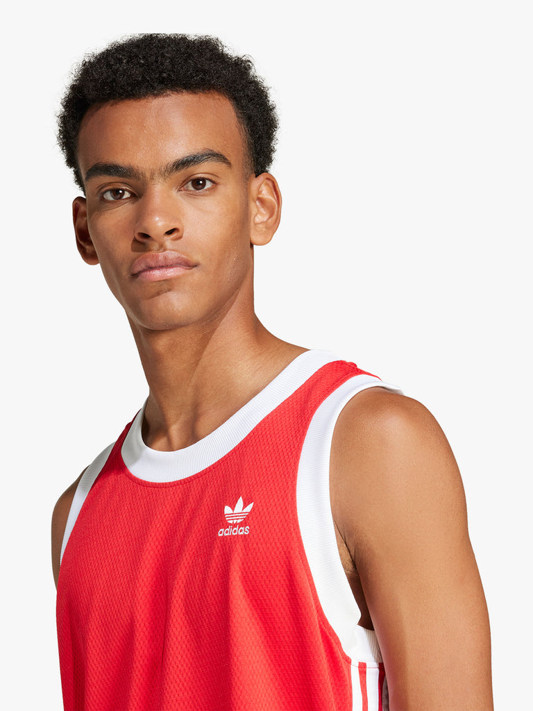 ADIDAS Canotte Mockeyelet vest JP1098 Uomo Giallo