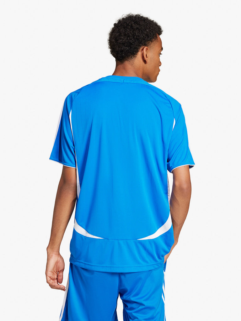 ADIDAS t-shirt teamgeist tee uomo blu poliestere