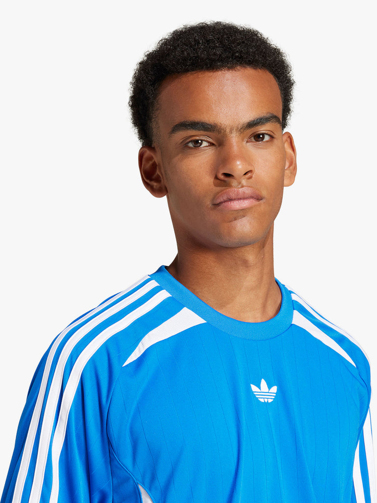 ADIDAS t-shirt teamgeist tee uomo blu poliestere