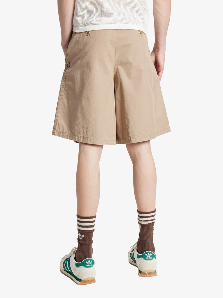 ADIDAS shorts bermuda uomo marrone cotone