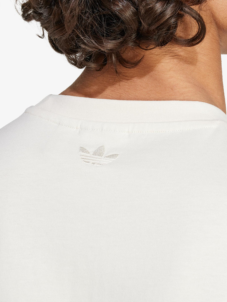 ADIDAS t-shirt graphic tee uomo panna cotone