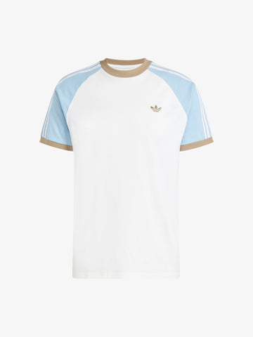 ADIDAS t-shirt cali tee uomo bianco cotone