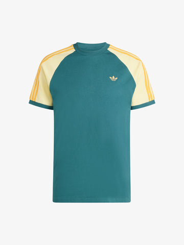 ADIDAS t-shirt cali tee uomo verde cotone