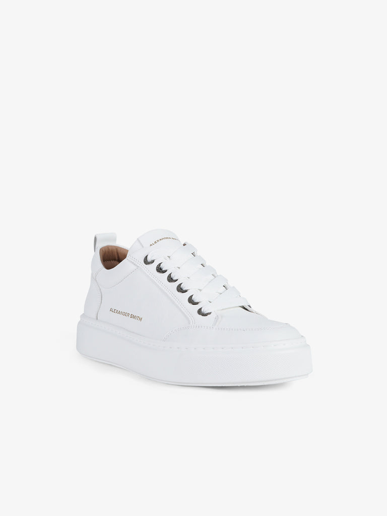 ALEXANDER SMITH Sneakers BOND ASBBBDM3297 Uomo Pelle Bianco