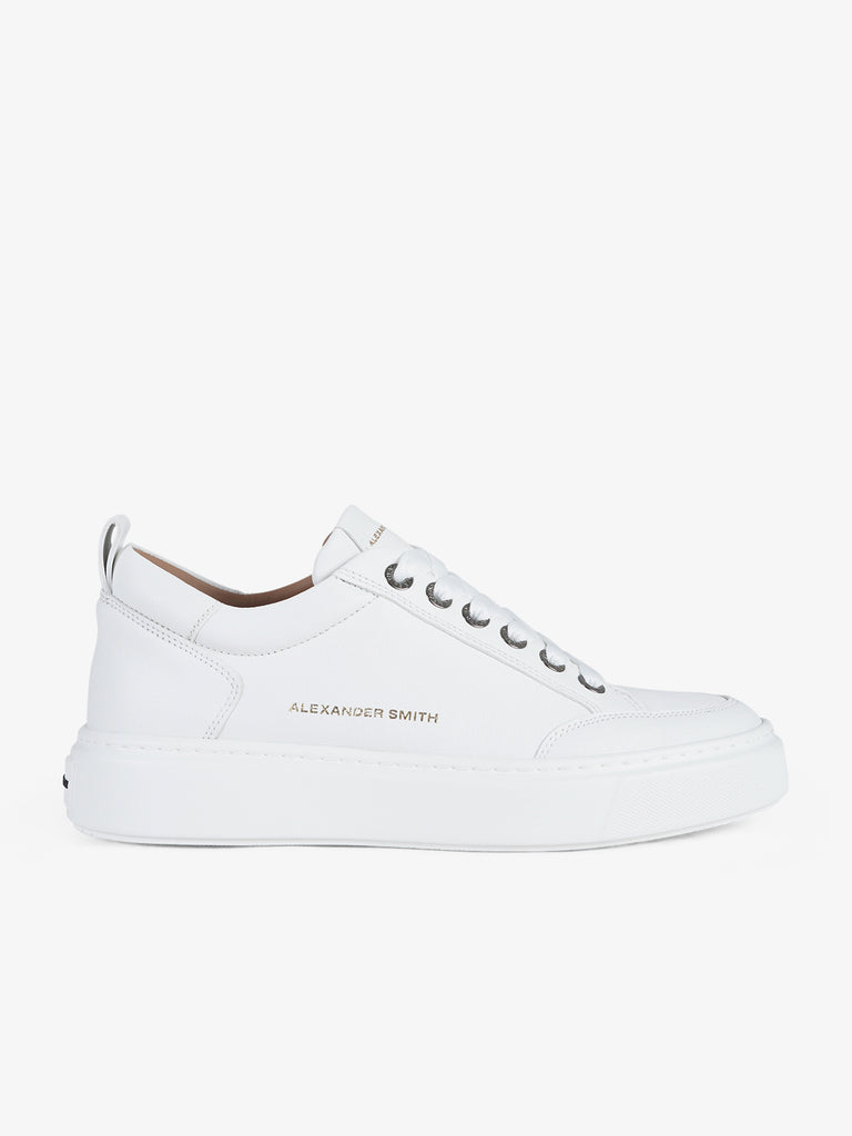 ALEXANDER SMITH Sneakers BOND ASBBBDM3297 Uomo Pelle Bianco