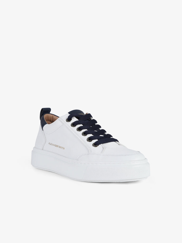 ALEXANDER SMITH Sneakers BOND ASBBBDM3297 Uomo Pelle Bianco