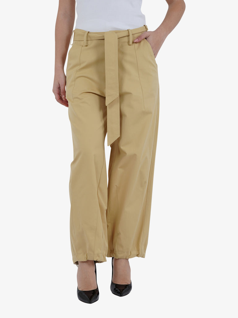 ALYSI Pantaloni PARACHUTE 105104P5032 Donna Beige