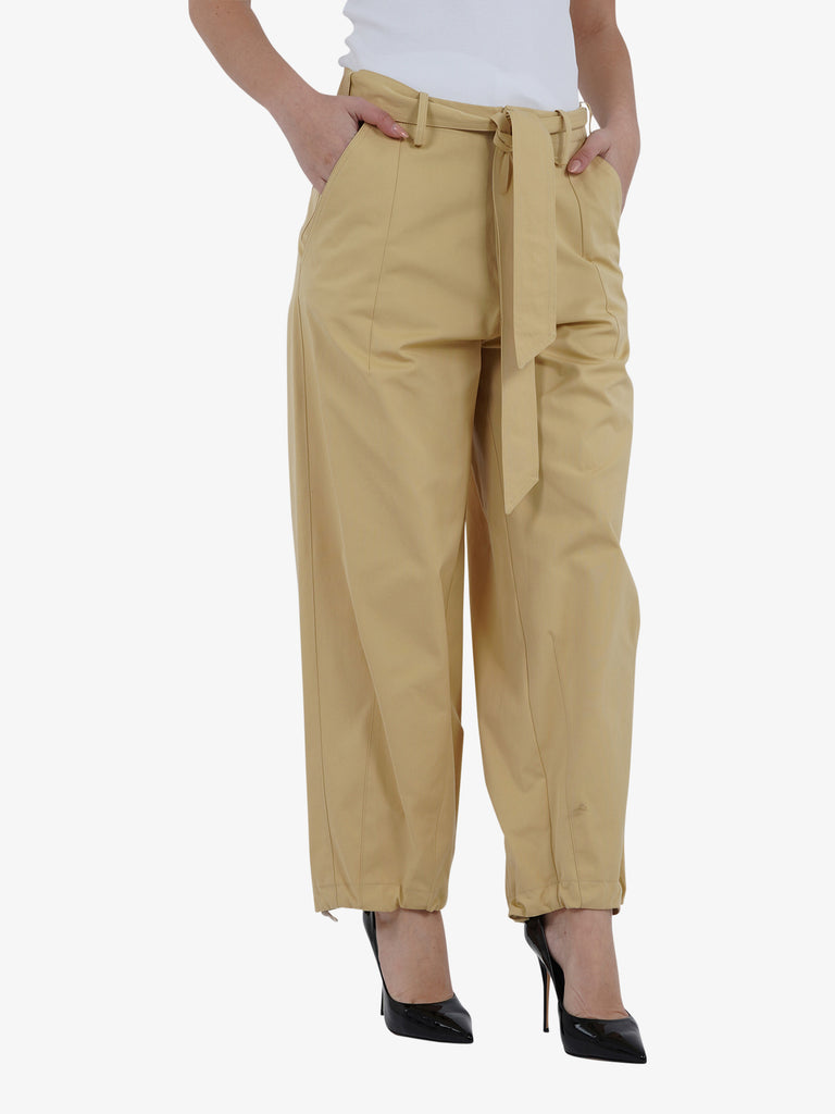 ALYSI Pantaloni PARACHUTE 105104P5032 Donna Beige