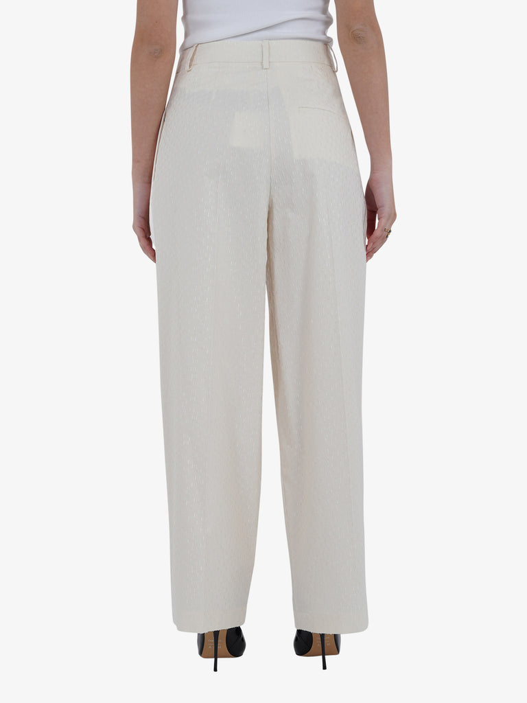 ALYSI Pantaloni BANDE 105137P5010 Donna Panna