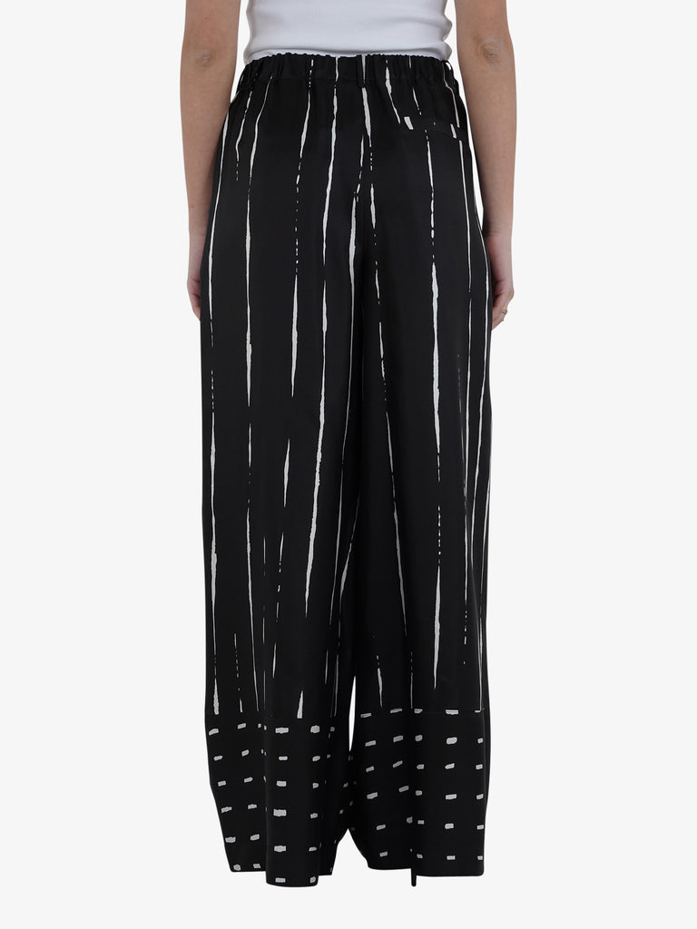 ALYSI Pantaloni C/PINCES 105156P5012 Donna Nero