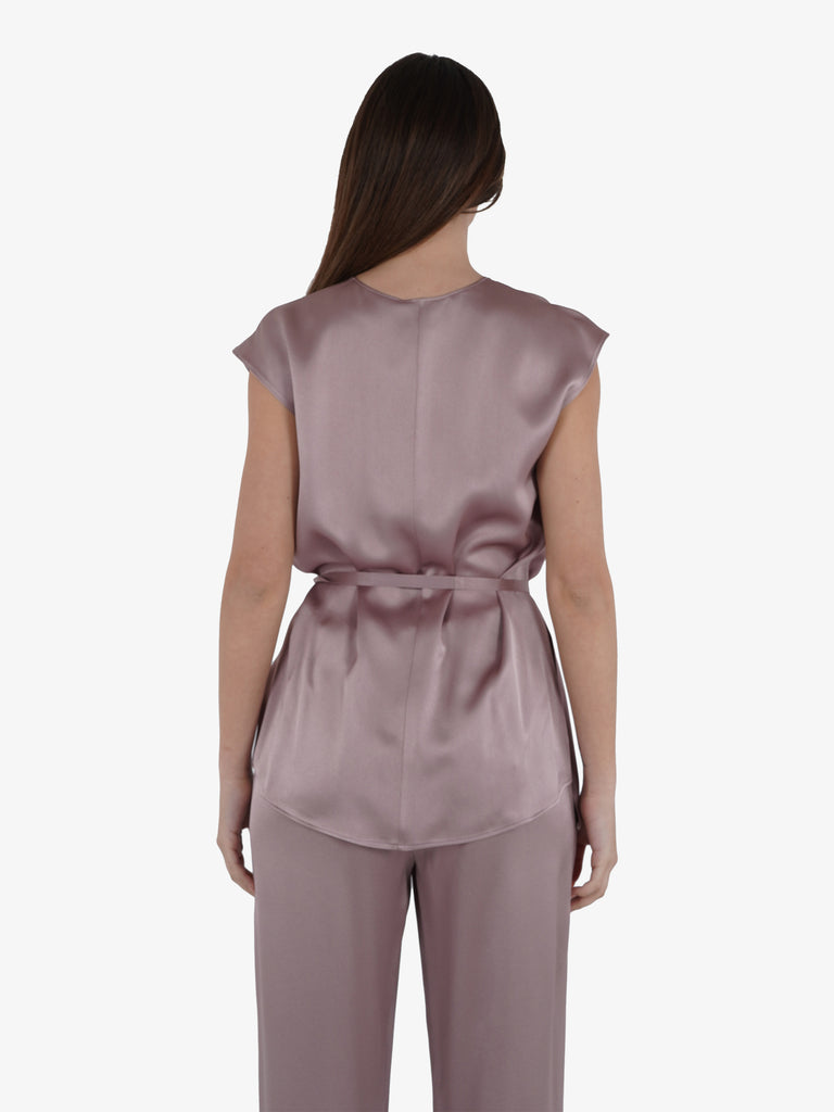 ALYSI Camicie Donna Rosa Acetato