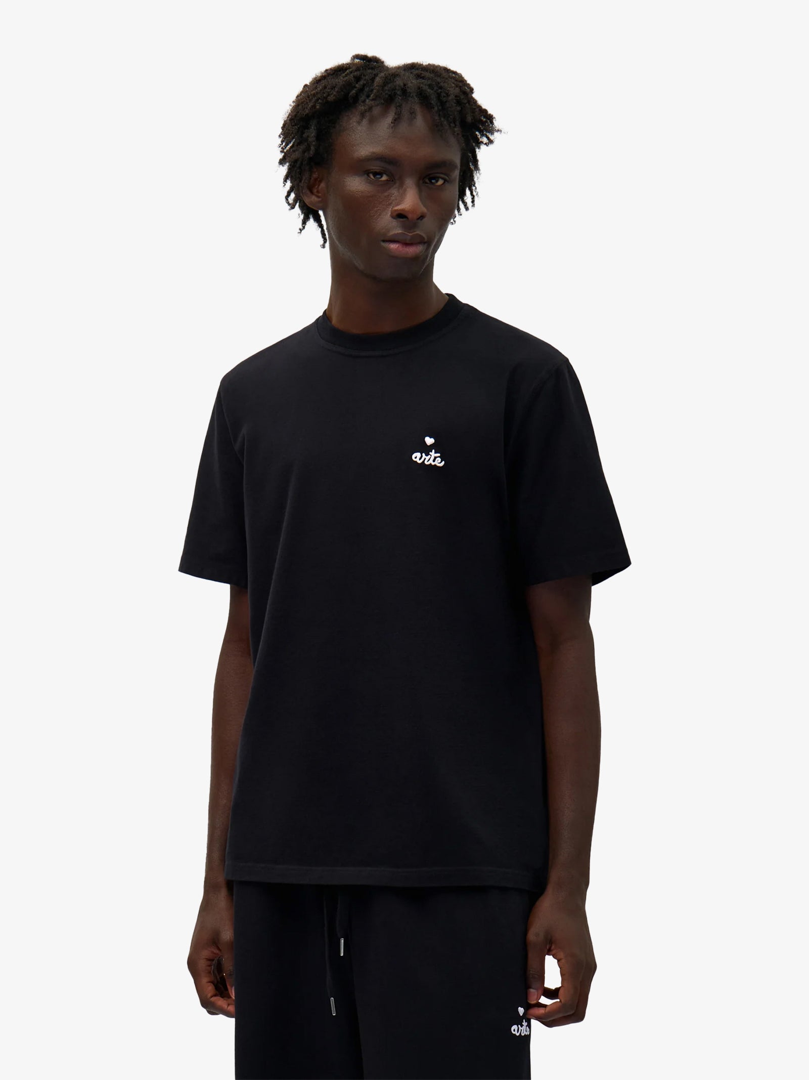 Tシャツ・カットソー Arte Antwerp SS25 AFRICA PRINT T-SHIRT (SS25 152T BLACK) ARTE ANTWERP | Order online on Faraone.