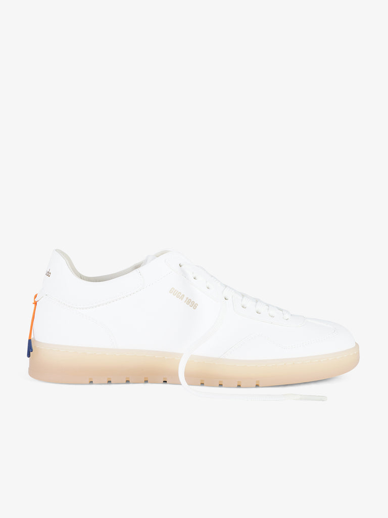 BARRACUDA Sneakers punta tonda Uomo Pelle Bianco