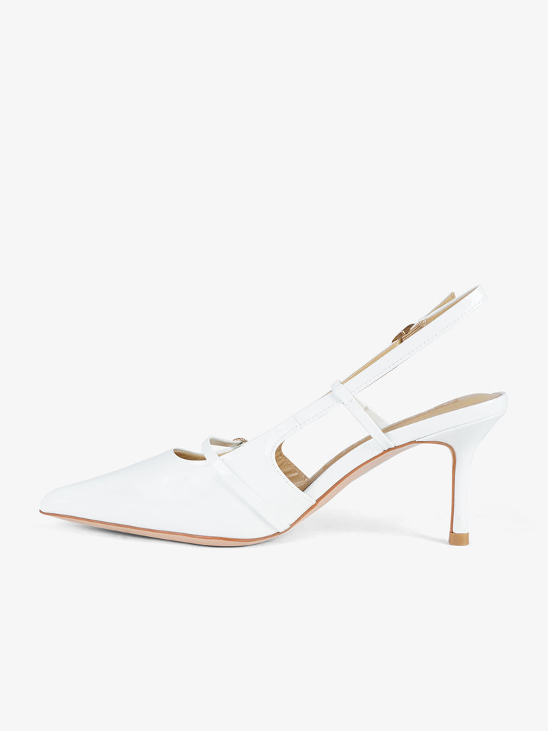 CHICONIC Chanel con cinturino Donna Vernice Bianco