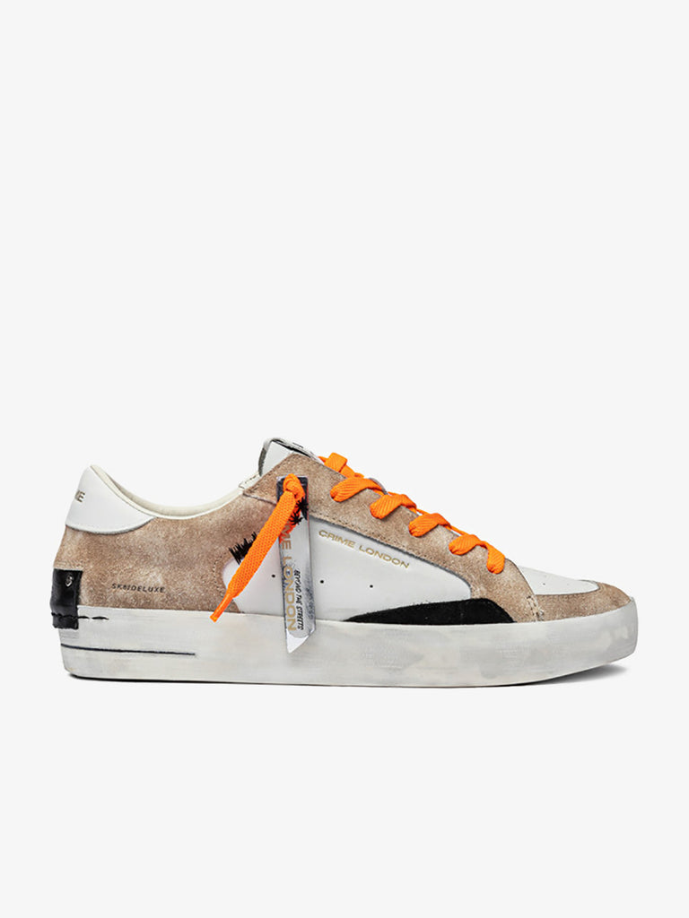 CRIME LONDON sneakers 14104PP7 uomo pelle beige