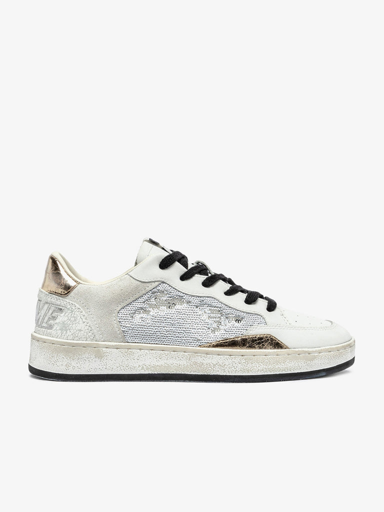 CRIME LONDON sneakers 20204PP7 donna pelle bianco