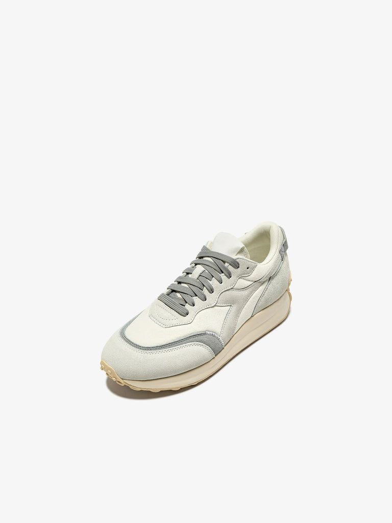 DIADORA Sneakers RACE 501.179801_ Uomo Pelle Bianco