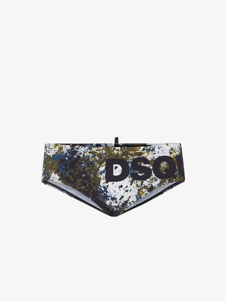 DSQUARED2 Costumi da bagno SWIM BRIEF D7B2E6110 Uomo Verde