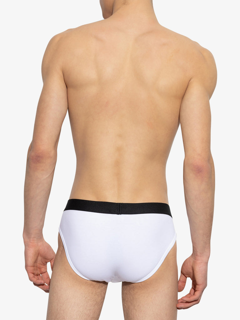 DSQUARED2 Slip TWIN PACK BRIEF DCX200070 Uomo Nero