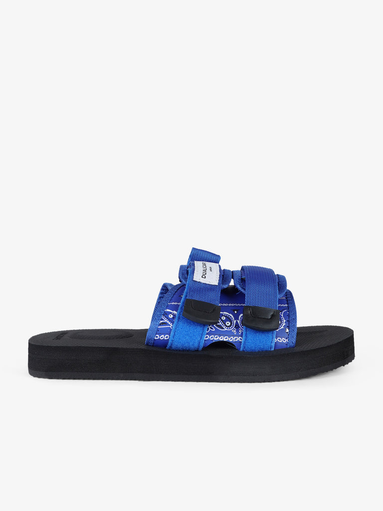 DUALSCAPE ciabatte bandana gomma blu