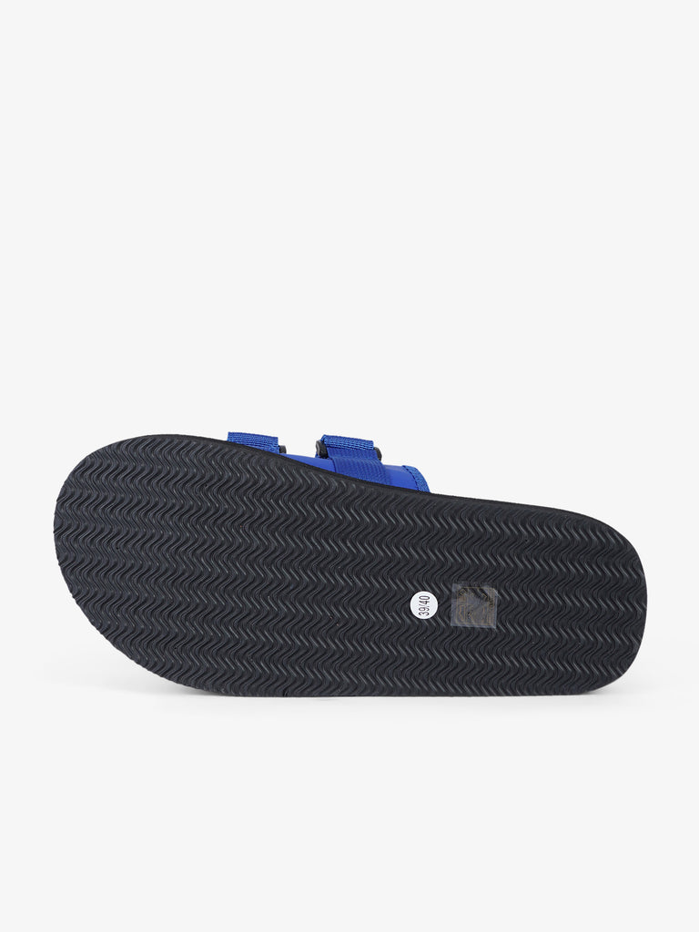 DUALSCAPE ciabatte tinta unita gomma blu