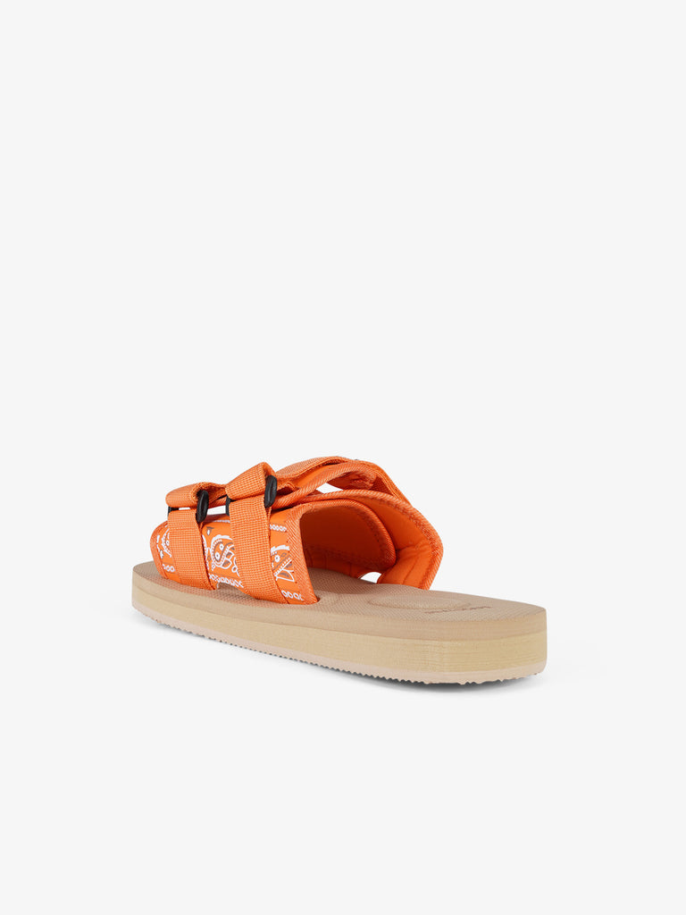 DUALSCAPE ciabatte bandana gomma arancione