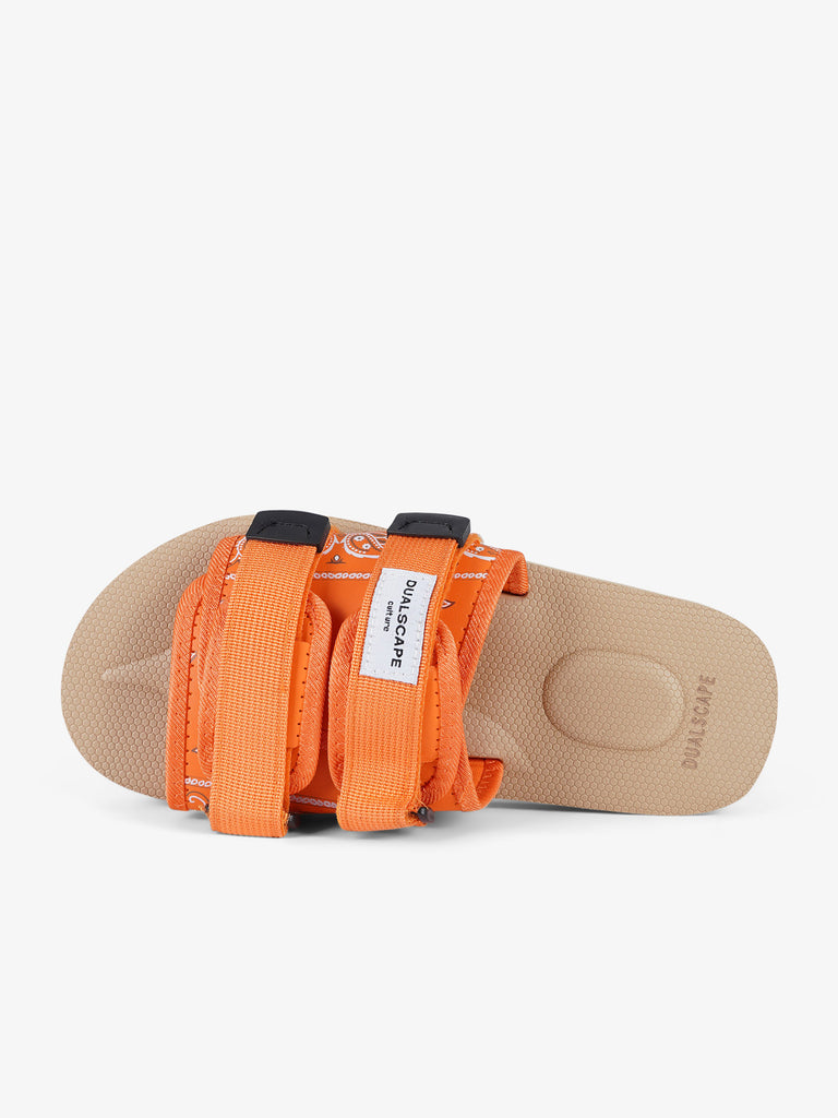 DUALSCAPE ciabatte bandana gomma arancione