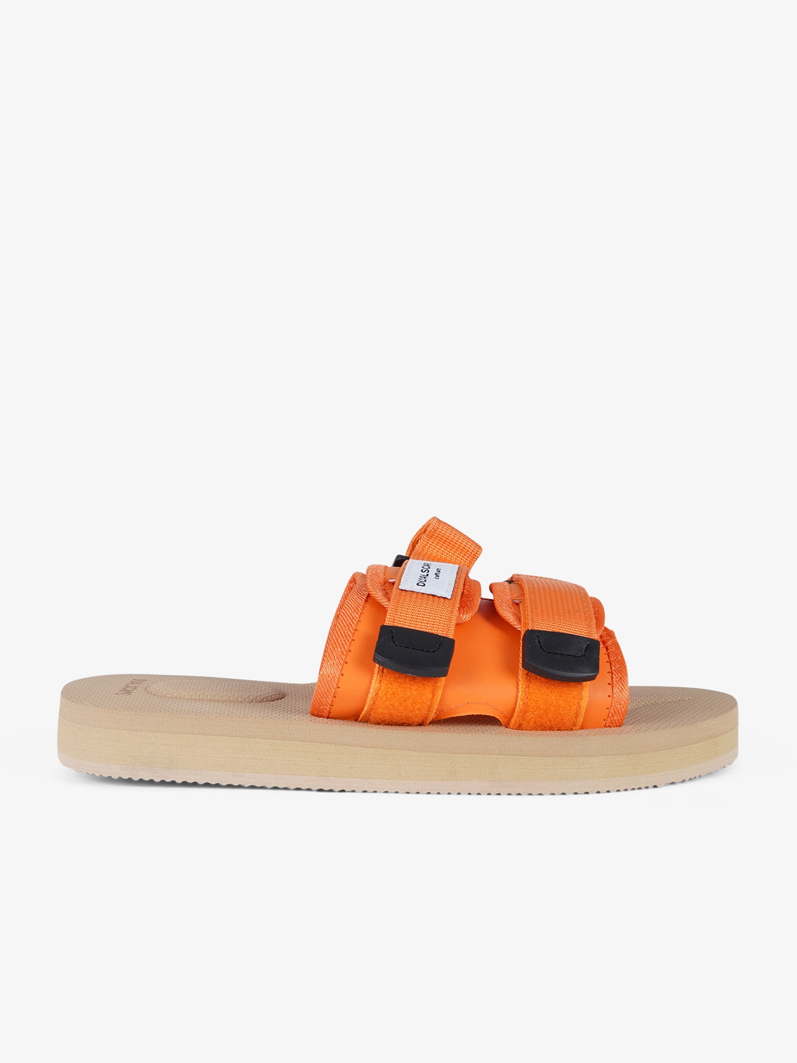 DUALSCAPE slippers solid color rubber orange display picture 3