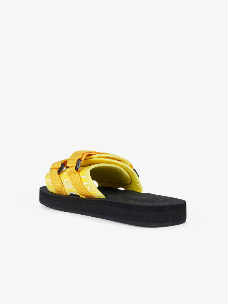 DUALSCAPE ciabatte bandana gomma giallo