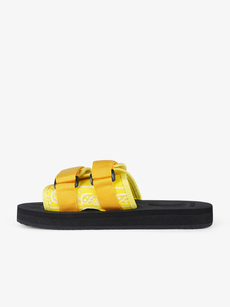 DUALSCAPE ciabatte bandana gomma giallo