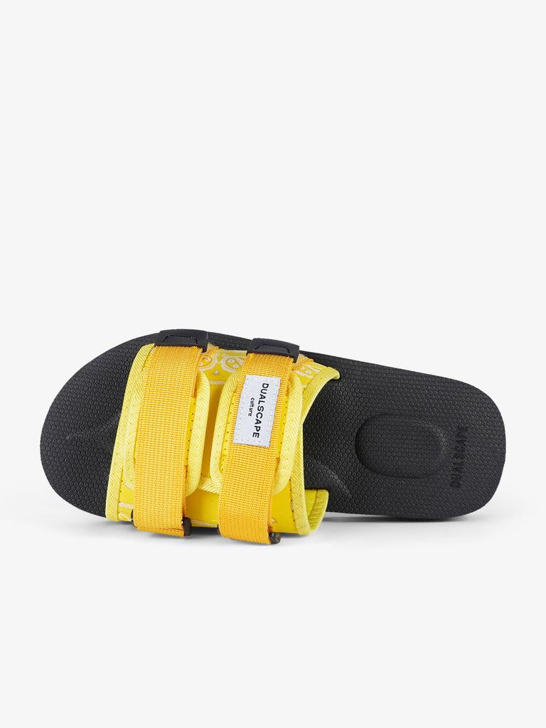 DUALSCAPE ciabatte bandana gomma giallo