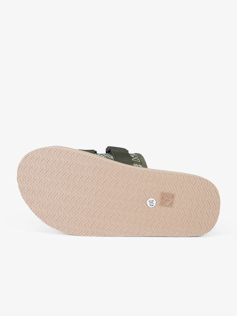 DUALSCAPE ciabatte bandana gomma verde