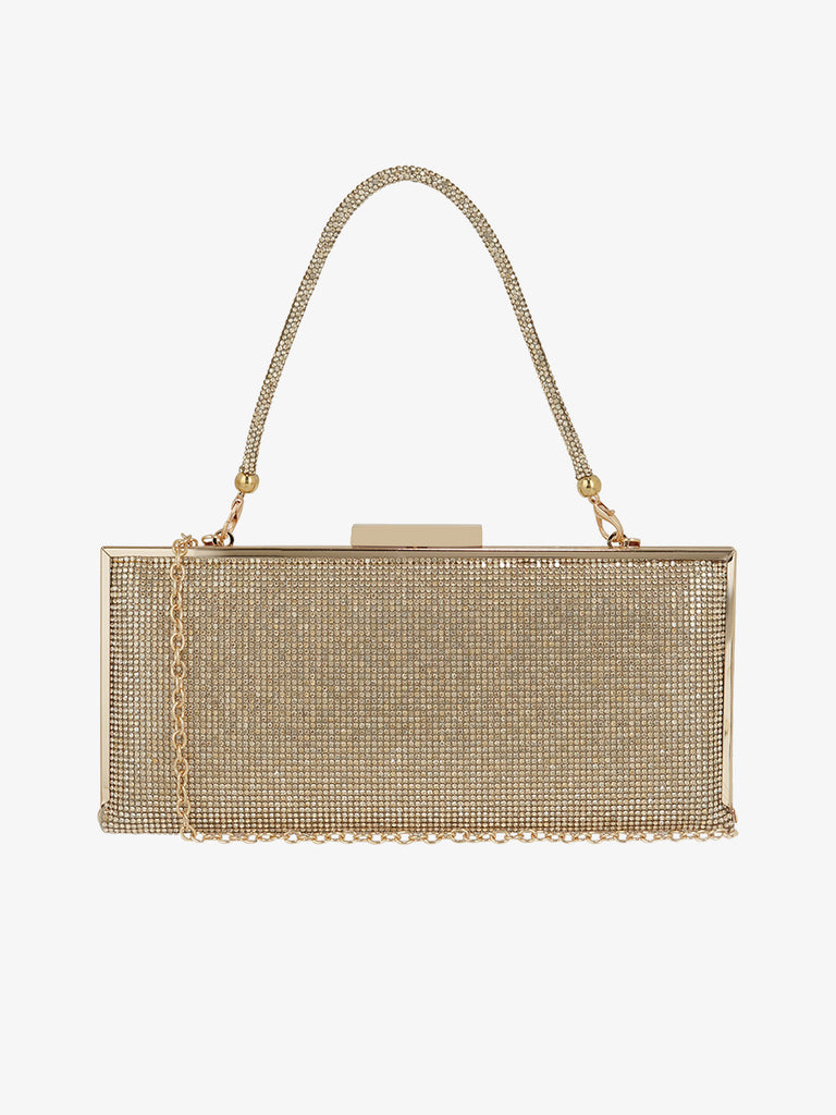 EXE' borsa a mano mini donna sintetico oro